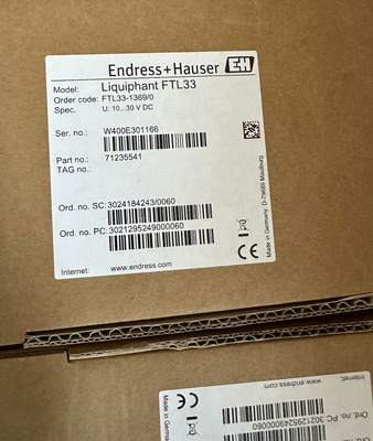 E+H FTL33-1369/0 Flüssigkörper-Hygienische Vibronische Stimmgabel-Level-Schalter