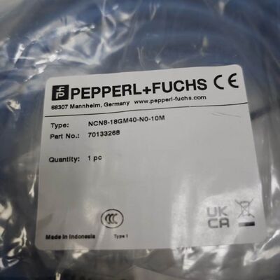 Pepperl+Fuchs NCN8-18GM40-N0-10M Nicht flüssiger induktiver Näherungssensor 10m Festkabel