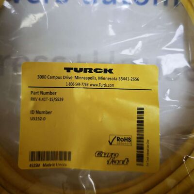 Turck RKV 4.41T-15S529 M12 Einseitige Schnur