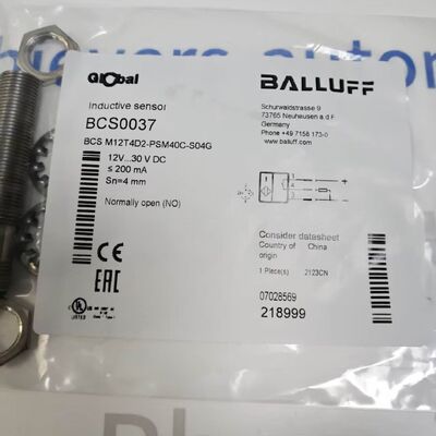 BALLUFF BCS M12T4D2-PSM40C-S04G Kapazitätsnähe-Sensor