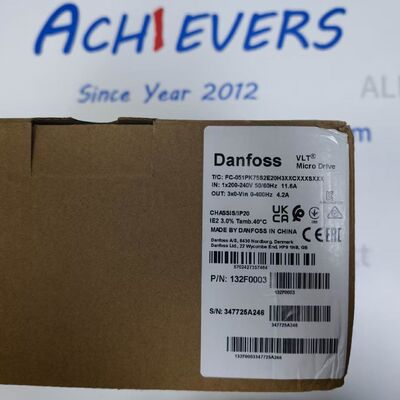 Danfoss FC-051PK75S2E20H3XXCXXXXXXX kompakter Frequenzumrichter mit geringem Stromverbrauch