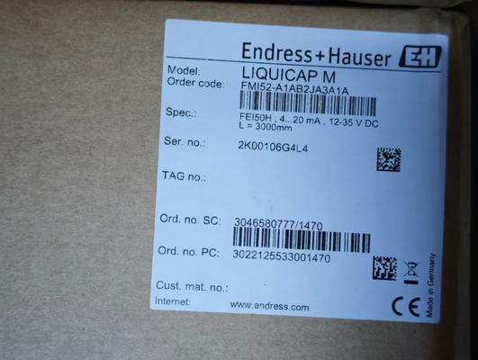  E+H FMI52-A1AB2JA3A1A iquicap FMI52 Capacitive Level Transmitter