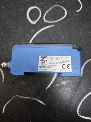 SICK WLL180T-P434 Fiber Optic Sensor Amplifier, WLL180T Series