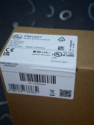 ifm PM1507 Electronic Pressure Sensor, Industrial Pressure Transmitter