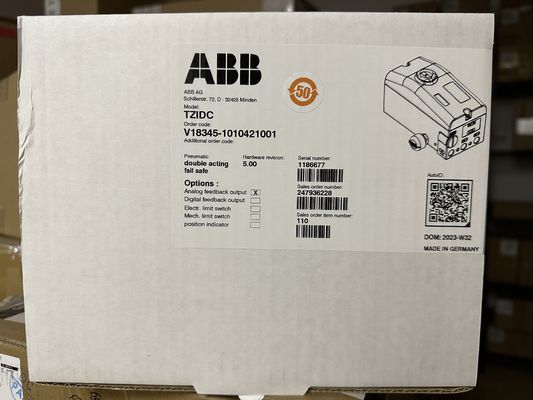 V18345-1010421001 V18345 ABB Ventilpositionierer TZIDC Elektropneumatikpositionierer