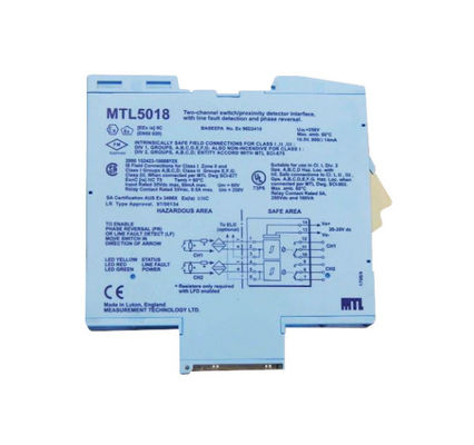 MTL5018 MTL Instrumente Näherungsmelder Schnittstelle Anzahl der Kanäle 2
