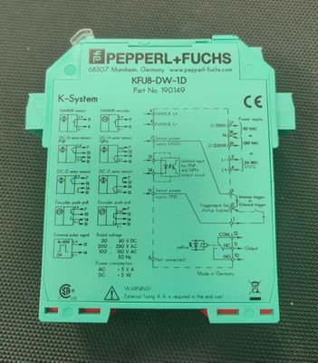 Pepperl + Fuchs Rotationsgeschwindigkeitsmessgerät KFU8-DW-1.D mit Schaltfrequenz ≤ 10 Hz und Zielgröße 0,3 mm