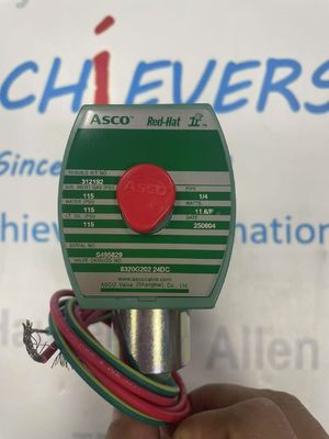 24 VDC Einspeiseinheit RJ45 Steckverbinder Typ ASCO 8320G202 Elektromagnetikventil für industrielle Anwendungen