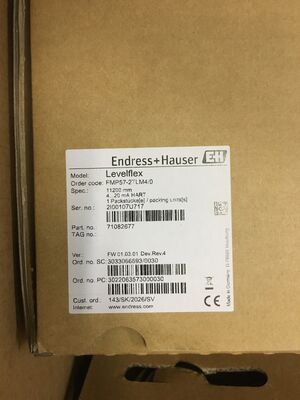 E+H FMP57-2TLM4/0 Levelflex Guided Wave Radar-Füllstandmessumformer