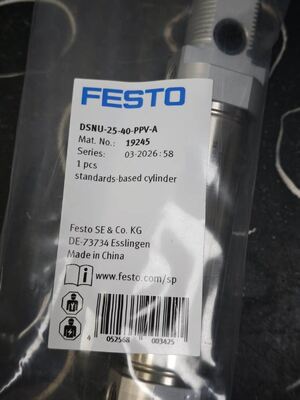 FESTO DSNU-25-40-PPV-A runder Pneumatikzylinder